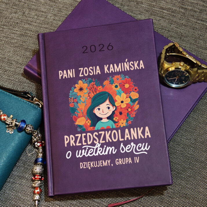 Przedszkolanka o wielkim sercu - Kalendarz 2026