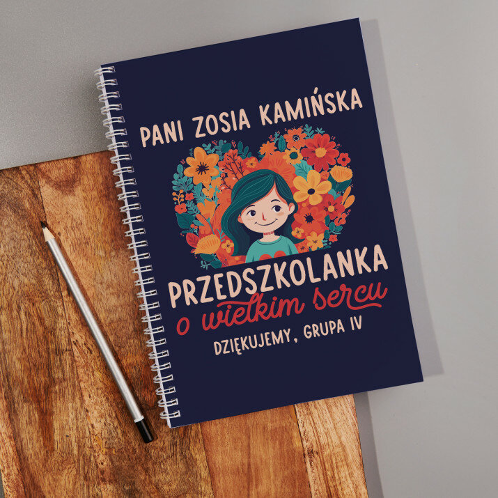 Przedszkolanka o wielkim sercu - Planer dzienny