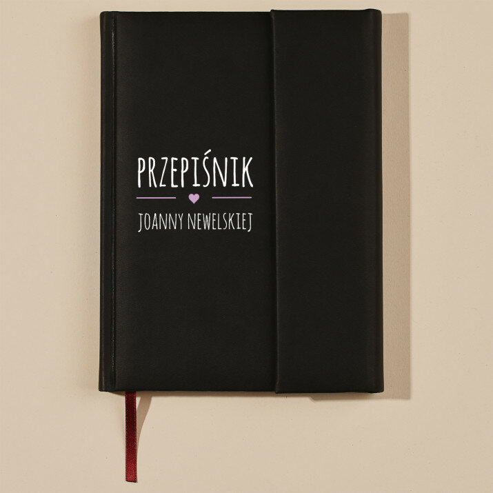 Przepiśnik - Notes książkowy z zakładką