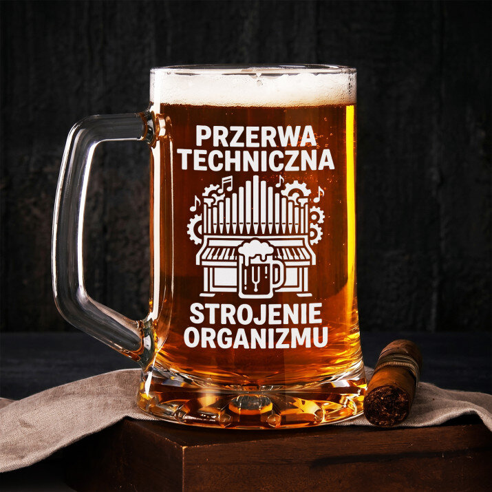 Kufel Dla Organisty Prezent Dla Mężczyzny: Przerwa Techniczna