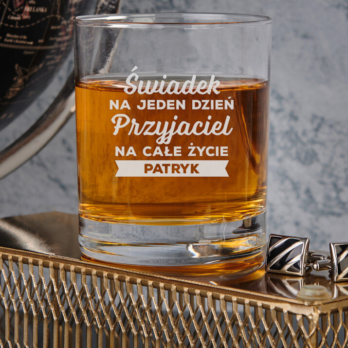 Przyjaciel na jeden dzień - Szklanka do whisky