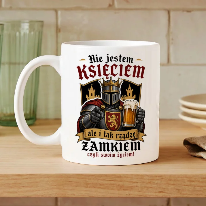 Kubek Z Nadrukiem Na Dzień Chłopaka Prezent Dla Chłopaka Mężczyzny: Superchłopak