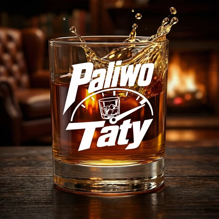 Szklanka Do Whisky Na Dzień Ojca Prezent Dla Taty Mężczyzny: Paliwo Taty - Szklanka Do Whisky Na Dzień Ojca Prezent Dla Taty Mężczyzny: Paliwo Taty -