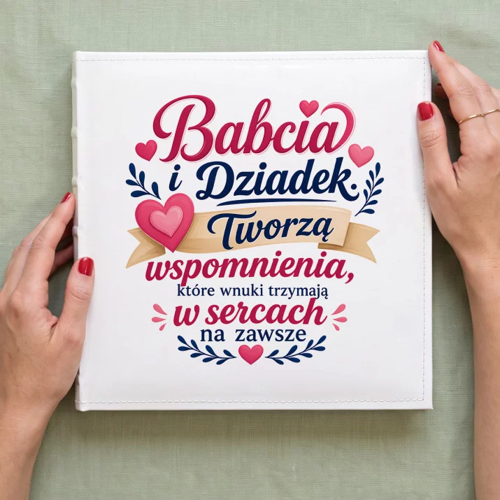 Album Na Zdjęcia Tradycyjny Na Dzień Babci i Dziadka Prezent Dla Babci i Dziadka Pary: Wspomnienia Babci I Album Na Zdjęcia Tradycyjny Na Dzień Babci i Dziadka Prezent Dla Babci i Dziadka Pary: Wspomnienia Babci I