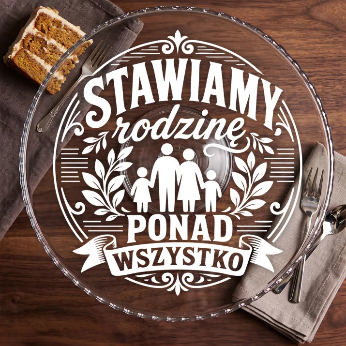 Patera Na Ciasto Dla Teściów Prezent Dla Pary: Rodzinny Manifest