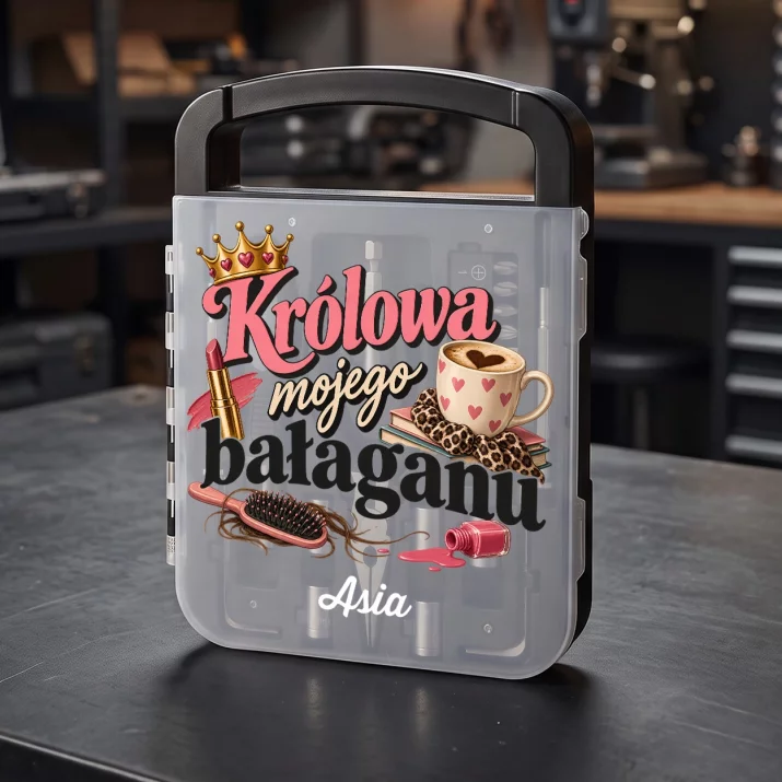 Zestaw Narzędzi Dla Żony Prezent Na Rocznicę Ślubu Dla Kobiety: Królowa Mojego Bałaganu Zestaw Narzędzi Dla Żony Prezent Na Rocznicę Ślubu Dla Kobiety: Królowa Mojego Bałaganu