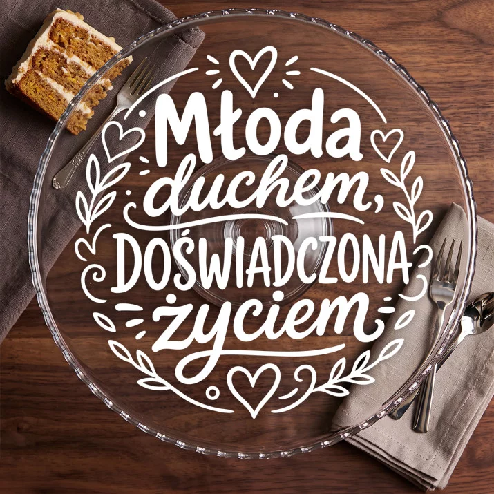 Patera Na Ciasto Na Czterdziestkę Prezent Dla Kobiety: Szykowna Dojrzałość Patera Na Ciasto Na Czterdziestkę Prezent Dla Kobiety: Szykowna Dojrzałość