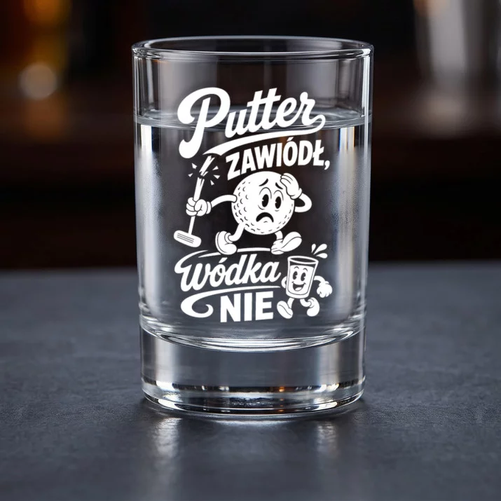 Kieliszki Do Wódki Dla Golfisty Prezent Dla Mężczyzny: Golfowy Toast