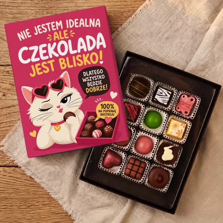 Czekoladki Dla Niej Prezent Na Walentynki Dla Kobiety: Czekolada Jest Blisko Czekoladki Dla Niej Prezent Na Walentynki Dla Kobiety: Czekolada Jest Blisko