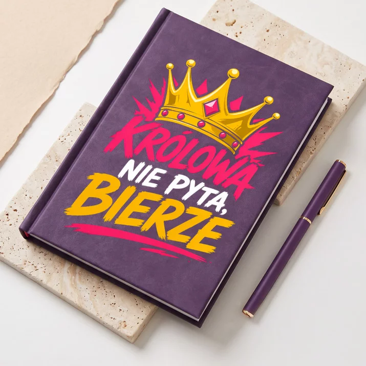 Notatnik A5 Dla Młodej Kobiety Prezent Dla Kobiety: Bezczelna Królowa Notatnik A5 Dla Młodej Kobiety Prezent Dla Kobiety: Bezczelna Królowa