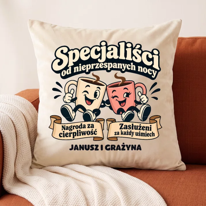 Poduszka Dekoracyjna Dla Rodziców Prezent Dla Pary: Specjaliści Od