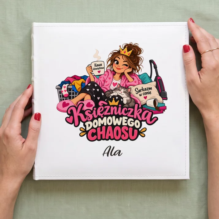 Album Na Zdjęcia Tradycyjny Na Święta Prezent Dla Kobiety: Księżniczka Domowego Album Na Zdjęcia Tradycyjny Na Święta Prezent Dla Kobiety: Księżniczka Domowego