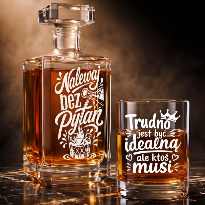 Zestaw Do Whisky Dla Kobiety Prezent Dla Kobiety: Sarkastyczna Elegancja Zestaw Do Whisky Dla Kobiety Prezent Dla Kobiety: Sarkastyczna Elegancja
