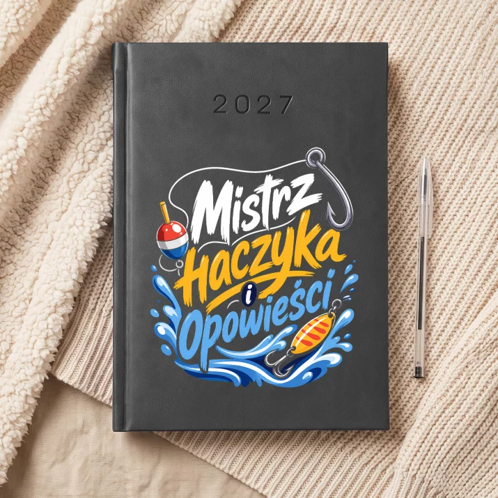 Kalendarz Książkowy A5 2027 Dla Rybaka Prezent Dla Mężczyzny: Humor Nad Wodą Kalendarz Książkowy A5 2027 Dla Rybaka Prezent Dla Mężczyzny: Humor Nad Wodą