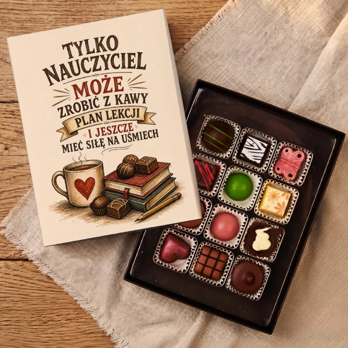 Czekoladki Dla Nauczyciela Prezent Na Dzień Nauczyciela Dla Mężczyzny: Kawa I Plan Lekcji Czekoladki Dla Nauczyciela Prezent Na Dzień Nauczyciela Dla Mężczyzny: Kawa I Plan Lekcji
