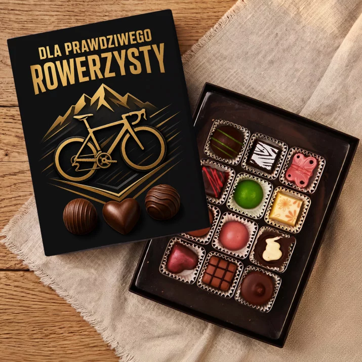 Czekoladki Dla Rowerzysty Prezent Dla Mężczyzny: Dla Prawdziwego Rowerzysty Czekoladki Dla Rowerzysty Prezent Dla Mężczyzny: Dla Prawdziwego Rowerzysty