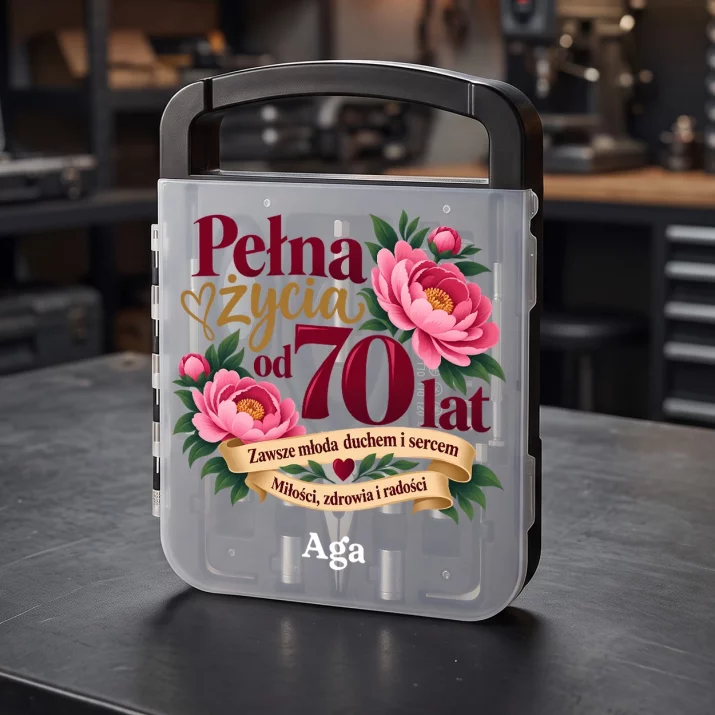 Zestaw Narzędzi Na 70 Prezent Dla 70 Latki Kobiety: Pełna Życia Od 70 Lat Zestaw Narzędzi Na 70 Prezent Dla 70 Latki Kobiety: Pełna Życia Od 70 Lat