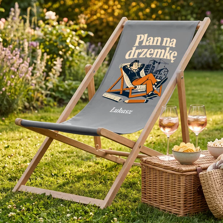 Leżak Z Nadrukiem Dla Architekta Prezent Dla Mężczyzny: Plan Na Drzemkę Leżak Z Nadrukiem Dla Architekta Prezent Dla Mężczyzny: Plan Na Drzemkę