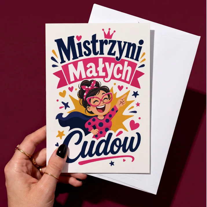 Kartka z Życzeniami Dla Pań Z Przedszkola Dla Kobiety: Ciepły Humor Przedszkolny Kartka z Życzeniami Dla Pań Z Przedszkola Dla Kobiety: Ciepły Humor Przedszkolny