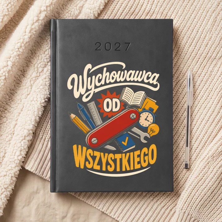 Kalendarz Książkowy A5 2027 Dla Wychowawcy Prezent Na Dzień Nauczyciela Dla Mężczyzny: Retro Szkolny Bohater Kalendarz Książkowy A5 2027 Dla Wychowawcy Prezent Na Dzień Nauczyciela Dla Mężczyzny: Retro Szkolny Bohater