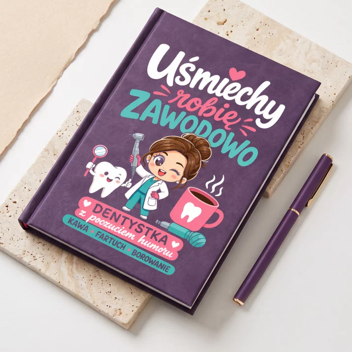 Notatnik A5 Dla Dentystki Prezent Dla Kobiety: Mistrzyni Uśmiechów Notatnik A5 Dla Dentystki Prezent Dla Kobiety: Mistrzyni Uśmiechów