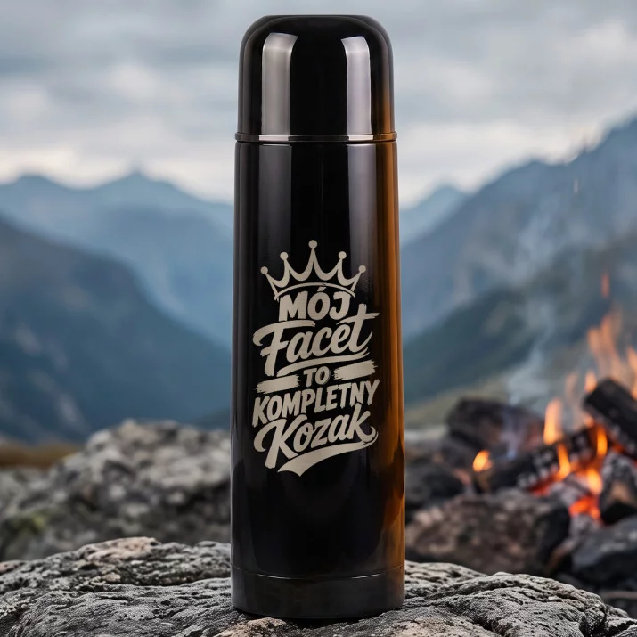 Termos 500ml Dla Ukochanego Prezent Na Walentynki Dla Mężczyzny: Kompletny Kozak Termos 500ml Dla Ukochanego Prezent Na Walentynki Dla Mężczyzny: Kompletny Kozak