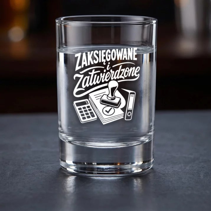 Kieliszki Do Wódki Dla Księgowego Prezent Dla Mężczyzny: Toast Księgowego Kieliszki Do Wódki Dla Księgowego Prezent Dla Mężczyzny: Toast Księgowego