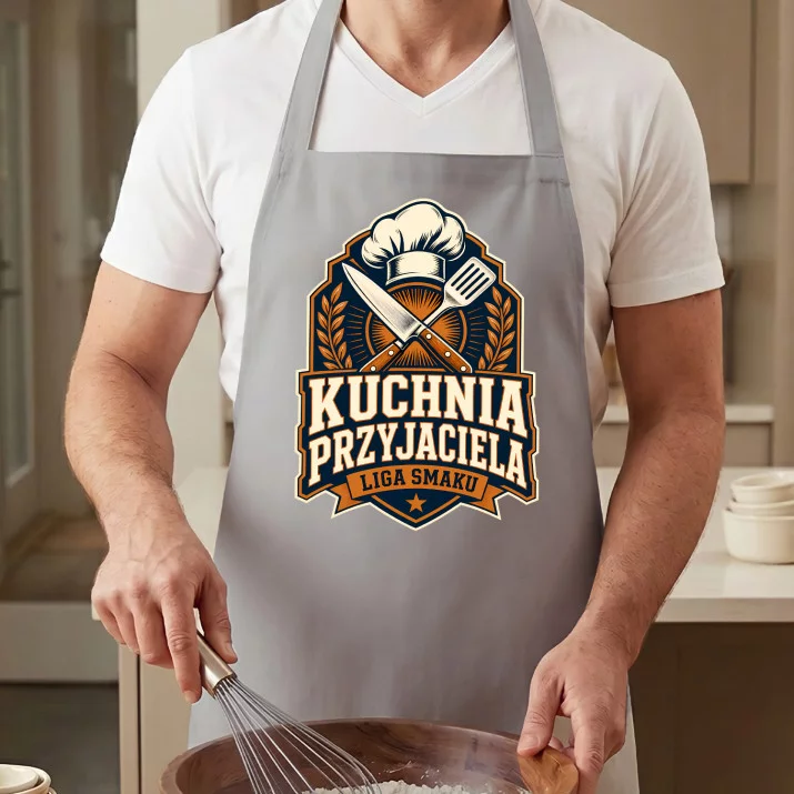 Fartuch Dla Przyjaciela Prezent Dla Mężczyzny: Kuchnia Przyjaciela