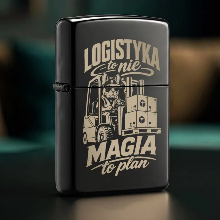 Zapalniczka Z Grawerem Dla Logistyka Prezent Dla Mężczyzny: Logistyka To Plan