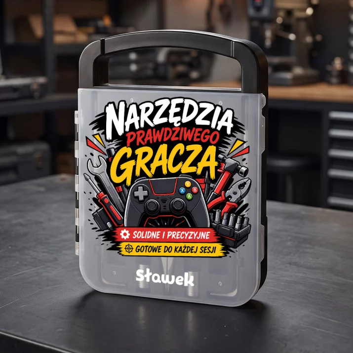 Zestaw Narzędzi Dla Gracza Prezent Dla Mężczyzny: Warsztat Gracza