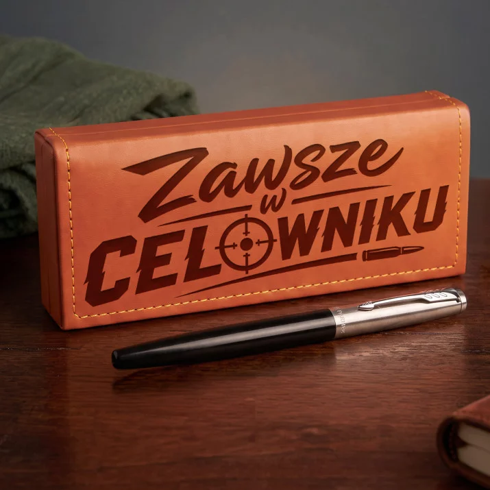 Pióro Wieczne Parker W Etui Dla Myśliwego Prezent Dla Mężczyzny: Łowiecka Typografia