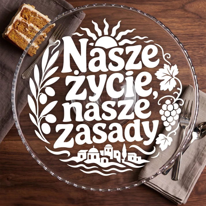 Patera Na Ciasto Dla Małżeństwa Prezent Dla Pary: Wspólna Deklaracja Patera Na Ciasto Dla Małżeństwa Prezent Dla Pary: Wspólna Deklaracja