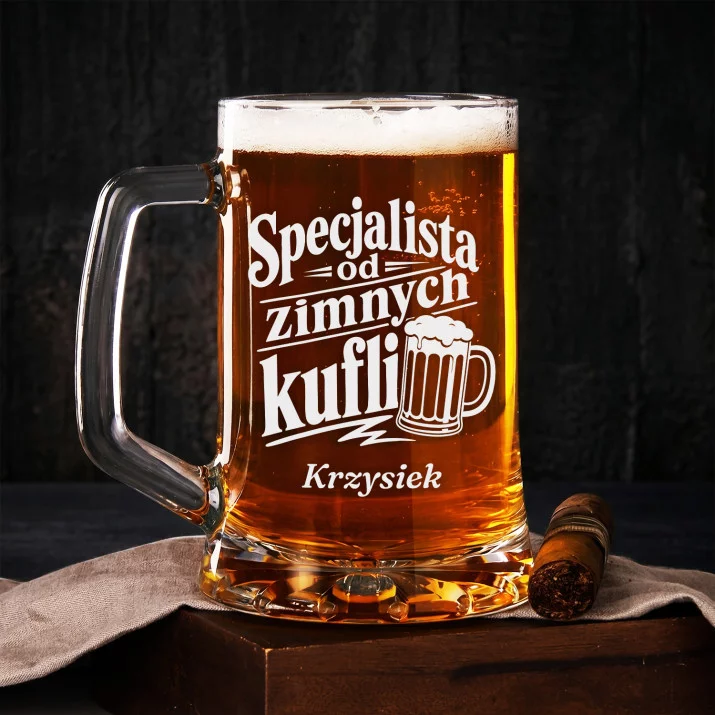 Kufel Personalizowany z Grawerem Dla Męża Prezent Na Rocznicę Ślubu Dla Mężczyzny: Piwny Ekspert Kufel Personalizowany z Grawerem Dla Męża Prezent Na Rocznicę Ślubu Dla Mężczyzny: Piwny Ekspert
