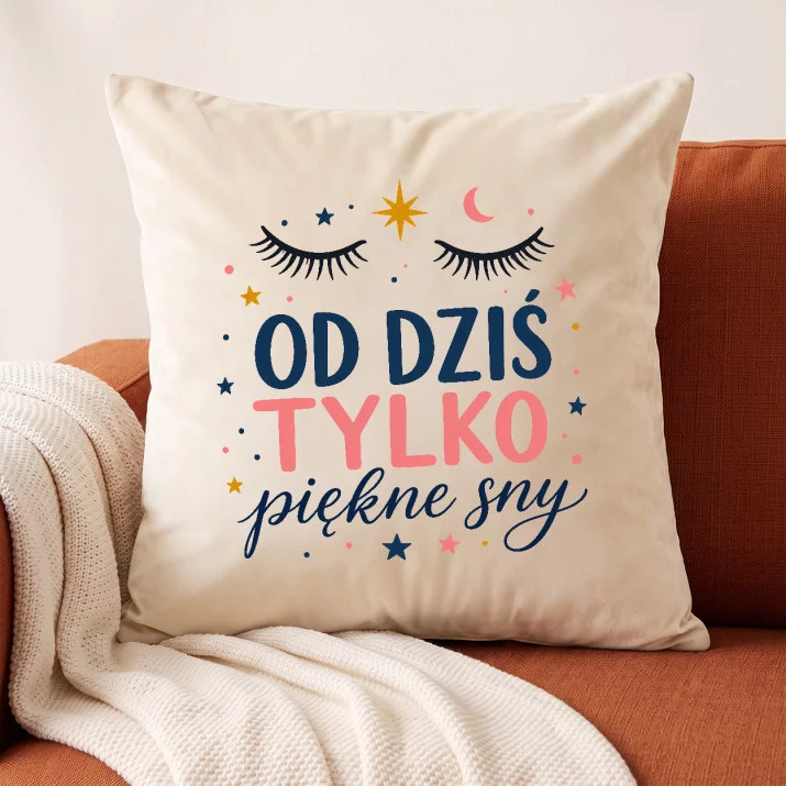 Poduszka Dekoracyjna Dla Kobiety Prezent Dla Kobiety: Miękki Rytuał Nocy Poduszka Dekoracyjna Dla Kobiety Prezent Dla Kobiety: Miękki Rytuał Nocy
