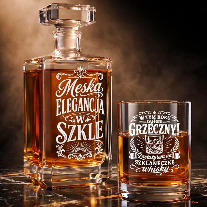 Zestaw Do Whisky Na Święta Prezent Dla Mężczyzny: Męska Elegancja W Szkle Zestaw Do Whisky Na Święta Prezent Dla Mężczyzny: Męska Elegancja W Szkle