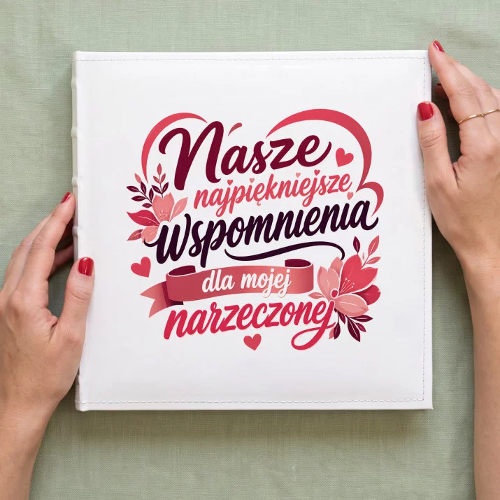 Album Na Zdjęcia Tradycyjny Dla Narzeczonej Prezent Na Dzień Dziewczyny Dla Kobiety: Miłosna Kronika