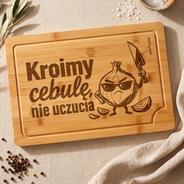 Deska Do Krojenia Na Nowy Dom Prezent Dla Pary: Miłość Bez Łez