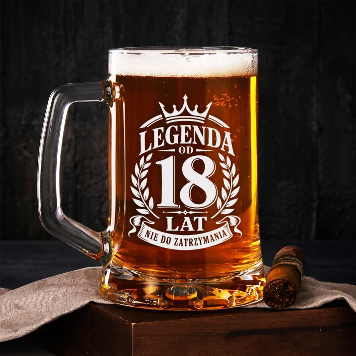 Kufel Na 18 Prezent Dla Mężczyzny: Legenda Od 18 Lat