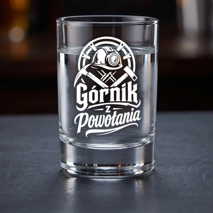 Kieliszki Do Wódki Na Barbórkę Prezent Dla Górnika Mężczyzny: Górniczy Honor