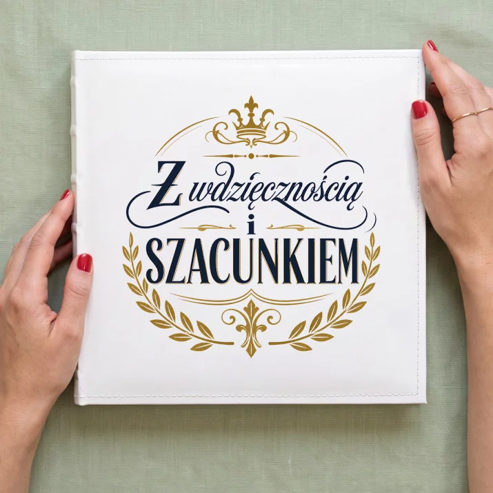 Album Na Zdjęcia Tradycyjny Dla Teściów Prezent Dla Pary: Emblemat Wdzięczności Album Na Zdjęcia Tradycyjny Dla Teściów Prezent Dla Pary: Emblemat Wdzięczności