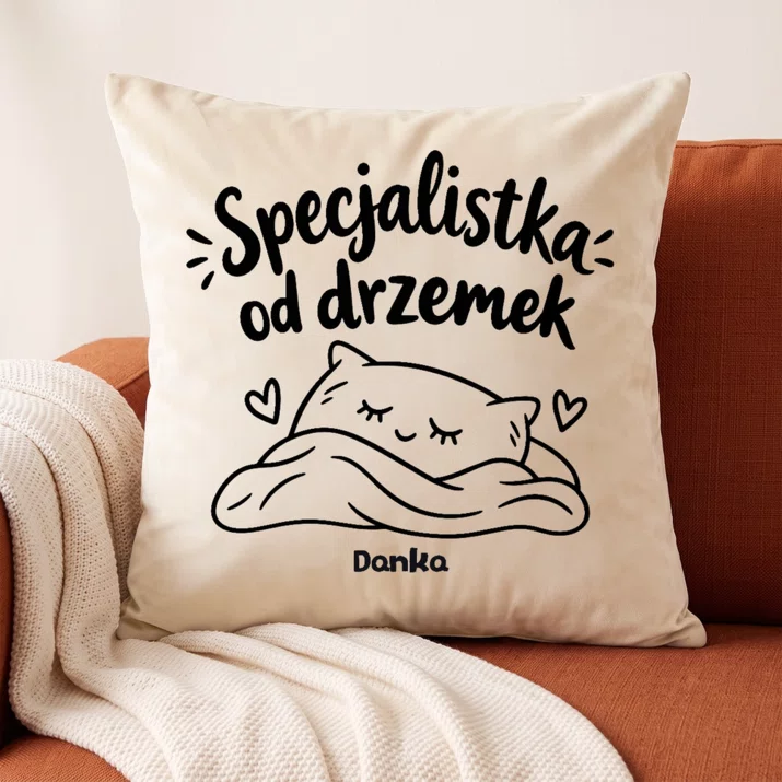 Poduszka Dekoracyjna Dla 90 Latki Prezent Na 90 Urodziny Dla Kobiety: Specjalistka Od Drzemek