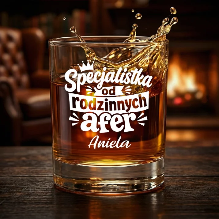 Szklanki Do Whisky z Grawerem Dla Kuzynki Prezent Dla Kobiety: Specjalistka Od Szklanki Do Whisky z Grawerem Dla Kuzynki Prezent Dla Kobiety: Specjalistka Od