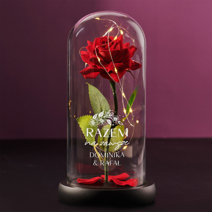 Razem na zawsze - Wieczna róża w szkle