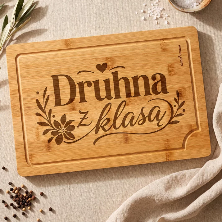 Deska Do Krojenia Dla Druhny Prezent Dla Kobiety: Klasa Druhny Deska Do Krojenia Dla Druhny Prezent Dla Kobiety: Klasa Druhny