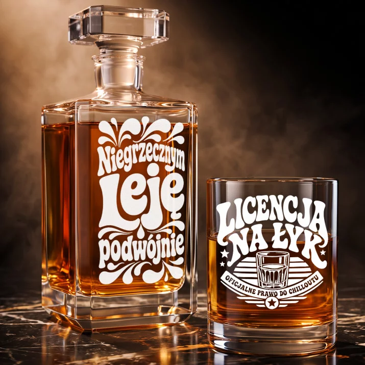 Zestaw Do Whisky Na Święta Prezent Dla Mężczyzny: Niegrzecznym Leję Podwójnie Zestaw Do Whisky Na Święta Prezent Dla Mężczyzny: Niegrzecznym Leję Podwójnie
