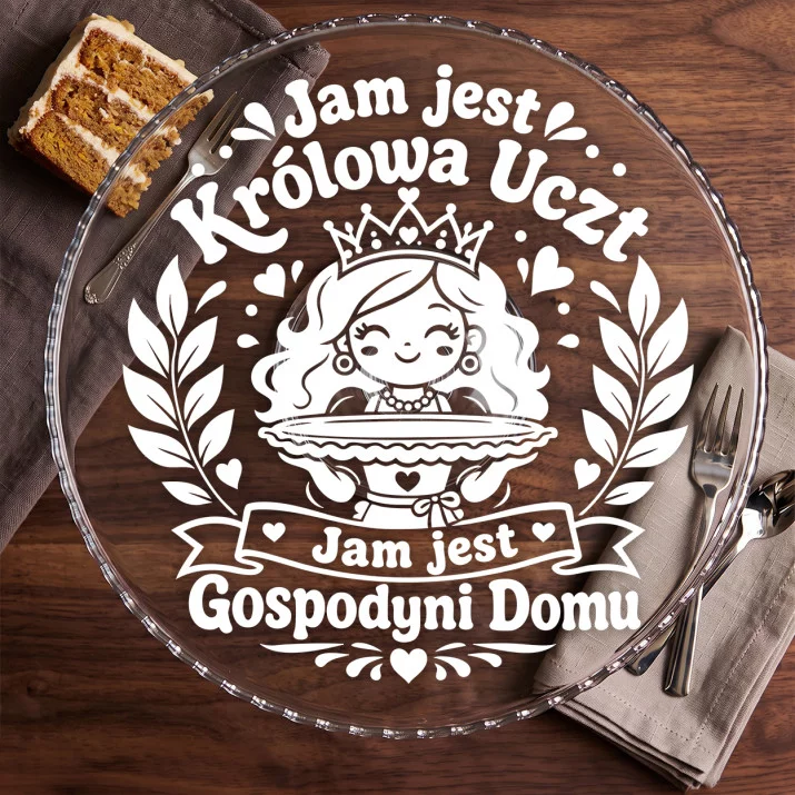 Patera Na Ciasto Dla 60 Latki Prezent Na 60 Urodziny Dla Kobiety: Herb Gościnności Patera Na Ciasto Dla 60 Latki Prezent Na 60 Urodziny Dla Kobiety: Herb Gościnności