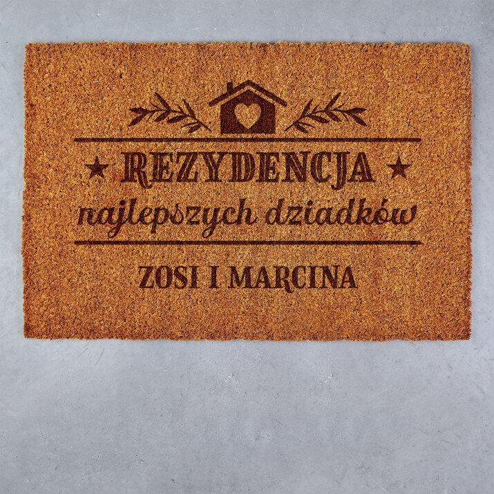 Rezydencja najlepszych dziadków - Wycieraczka Kokosowa