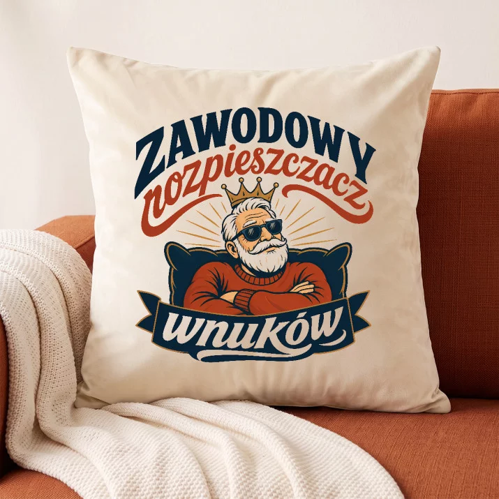 Poduszka Dekoracyjna Na Dzień Babci i Dziadka Prezent Dla Babci i Dziadka Pary: Czuły Sarkazm Poduszka Dekoracyjna Na Dzień Babci i Dziadka Prezent Dla Babci i Dziadka Pary: Czuły Sarkazm