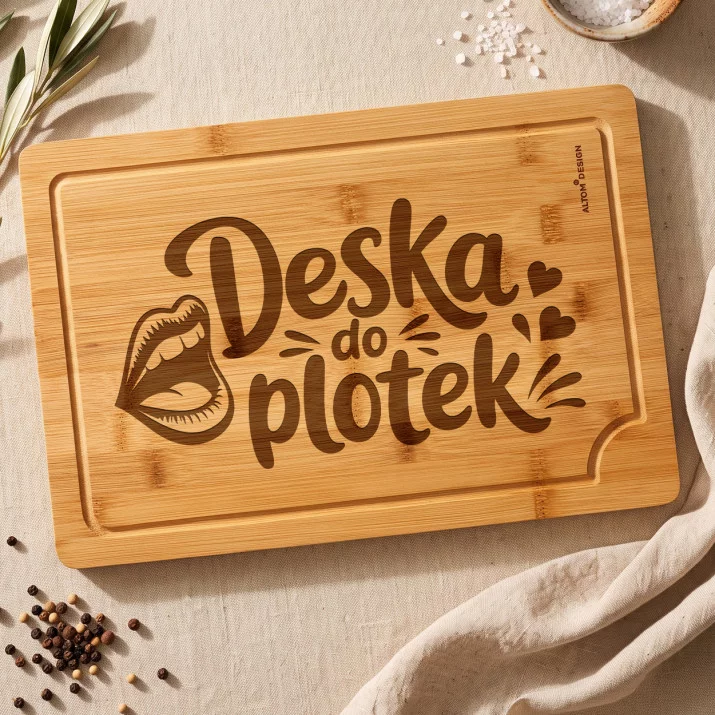 Deska Do Krojenia Dla Przyjaciółki Prezent Dla Kobiety: Kuchenne Plotki Deska Do Krojenia Dla Przyjaciółki Prezent Dla Kobiety: Kuchenne Plotki