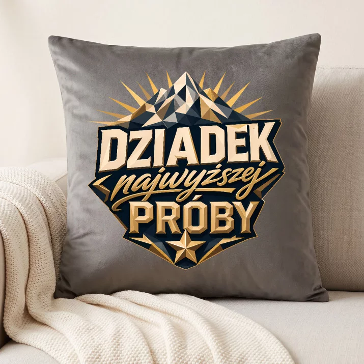 Poduszka Dekoracyjna Dla Dziadka Prezent Na Dzień Dziadka Dla Mężczyzny: Dziadek Najwyższej Próby